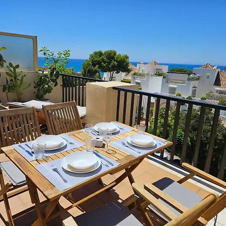 아파트 Sea View Penthouse Romana Playa Elviria